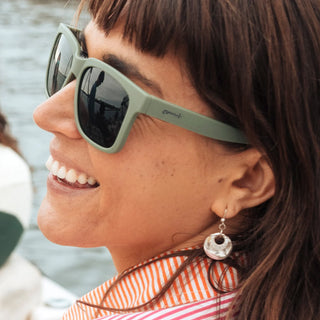 These floating sunglasses are the ultimate plus-one for pool parties and I'M ON A BOAT moments. Featuring light blue Tidal G frames and blue reflective water-repellent lenses, you'll look like a paddleboarding pro!
