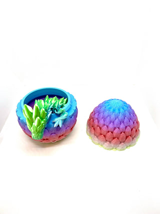 Medium 3D Printed Mystery Dragon Egg Sets – Assorted Colors