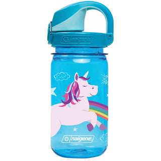 Nalgene 12oz Kids OTF On-The-Fly Sustain Bottle-50% Recycled: Green Monkey