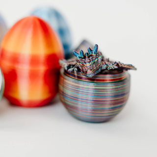 Small 3D Printed Mystery Dragon Egg Sets – Assorted 6-Pack