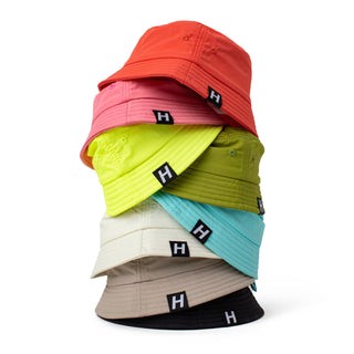 Bucket Hats for Kids – Waterproof, UV Protective | Egg Cream: 1-2 Years