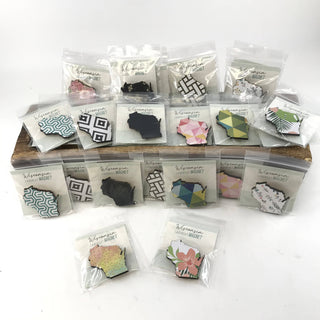 State Collection | Patterned Magnets: Wisconsin