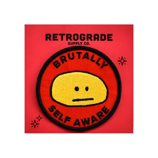Brutally Self Aware (Iron-On Patch)
