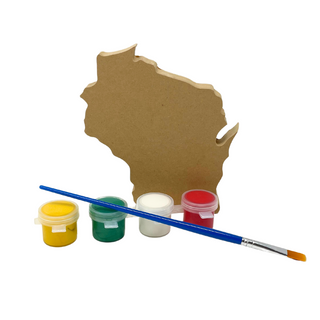 Wood Carving Painting Kits, featuring delightful designs of Lake Superior and Wisconsin!&nbsp;

Each kit includes a kid-friendly, pre-carved wooden plaque of these iconic locations, making it easy for young artists to dive into their own crafting adventure. With vibrant paints + brush, kids can paint their way to creating their own unique masterpieces. Perfect for sparking creativity and fine motor skills, these kits&nbsp;offer a delightful and joyful experience.