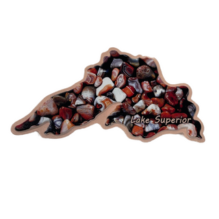 This magnet is the perfect way to showcase your love for one of nature’s grandest wonders. It also makes a fantastic gift or keepsake, turning everyday moments into a celebration of Lake Superior’s timeless allure!

Size: Approximately 4"x2"