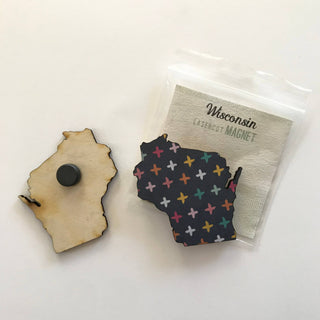 State Collection | Patterned Magnets: Wisconsin