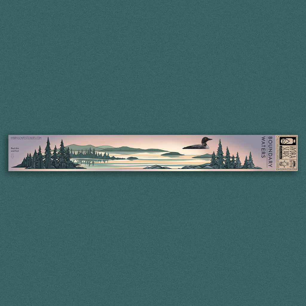 Boundary Waters Hydrascape Infinity Sticker – AdventureUs