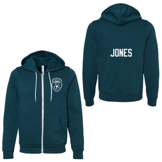 CBSC Preorder - Atlantic Zippered Hooded Sweatshirt - Adult - Personalized