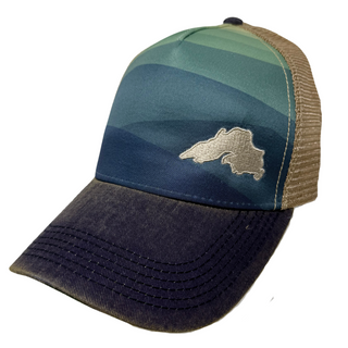 Flexible fit designed to fit almost any adult head, this hat has an adjustable strap closure in the rear.&nbsp;

Mesh cap crown height: 3.5 in. Brim length: 2.75 in. Brim width: 7 in. (flexible bend)&nbsp; Adjustable from size 6 5/8 to 7 3/8
