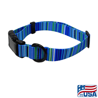 Grab your pup and hit the trail—outdoor adventures together are the ultimate stress-buster and friendship builder. This collar features rugged, heavy-duty webbing and hardware built to withstand every romp and ramble. Proudly crafted right here in Washburn, Wisconsin, it's gear you can trust for all your shared explorations.