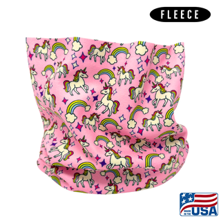 Look good and protect your neck and face from the cold and wind with a Neck Gaiter made in the USA by AdventureUs in Washburn Wisconsin. Made with high quality, pill-resistant Polartec® 200 Series fleece to keep adults and children warm and dry during cold weather and winter adventures. Neck warmers are a must-have addition to your cold weather layers.