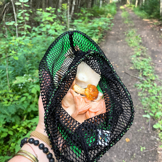 Agate Bag - Mesh Collecting Bag - Multiple Color Options - Rocks, Mushrooms, Beach Treasures - USA Made