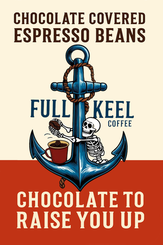 Chocolate Covered Espresso Beans - Full Keel Coffee