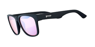 Big golf sunglasses for golfers with bigger noggins. See the course through polarized rose-tinted lenses with It’s All in the Hips wide-fit sunglasses.No Slip: Special grip coating eliminates slippage while sweating No Bounce: Snug and lightweight frame with a comfortable fit to prevent bouncing during high-impact sports All Polarized: Enhances colors and contrast for added detail, Polarized lenses with UV400 protection against UVA/UVB rays