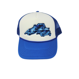 Lake Superior Waves Trucker Hat