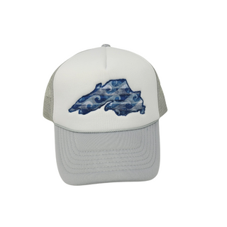 Lake Superior Waves Trucker Hat