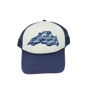 Lake Superior Waves Trucker Hat