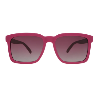 Great sunglasses for kids (~7 years &amp; up) and adults.

POLARIZED: Glare reducing, polarized lenses with UV400 protection against UVA/UVB rays
NO Slip: Special grip coating eliminates slippage while sweating
NO Bounce: Snug and lightweight frame with a comfortable fit to prevent bouncing during high-impact sports
Goodr is also a Member of 1% for the Planet