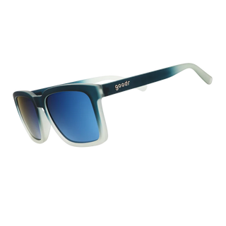 Great sunglasses for kids (~7 years &amp; up) and adults.

POLARIZED: Glare reducing, polarized lenses with UV400 protection against UVA/UVB rays
NO Slip: Special grip coating eliminates slippage while sweating
NO Bounce: Snug and lightweight frame with a comfortable fit to prevent bouncing during high-impact sports
Goodr is also a Member of 1% for the Planet