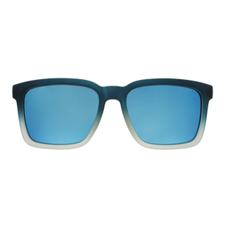 Great sunglasses for kids (~7 years &amp; up) and adults.

POLARIZED: Glare reducing, polarized lenses with UV400 protection against UVA/UVB rays
NO Slip: Special grip coating eliminates slippage while sweating
NO Bounce: Snug and lightweight frame with a comfortable fit to prevent bouncing during high-impact sports
Goodr is also a Member of 1% for the Planet