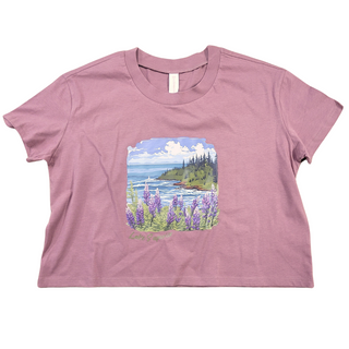 Lupine Shoreline Lake Superior T-shirt