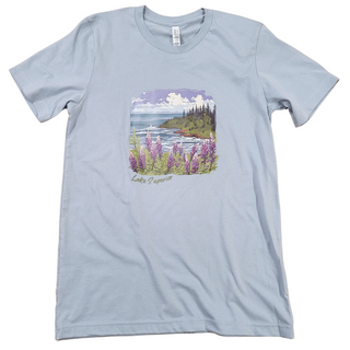 Lupine Shoreline Lake Superior T-shirt