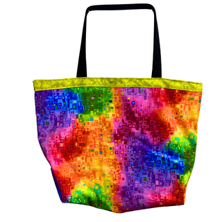 Rainbow Walkway - Market Tote - 100% Cotton - USA Made