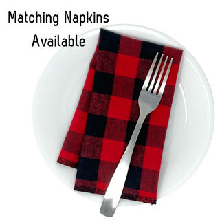 AdventureUs' eco-friendly washable, reusable, classic plaid napkins add charm to any picnic, boat or cabin life. Unbelievably soft 100% yarn-dyed cotton flannel. Lightweight & Packable.