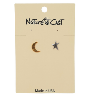 Add a little sparkle to your look with these handcrafted, nature-inspired earrings.  Made in the USA Hypoallergenic posts Measures 3/8"&nbsp;