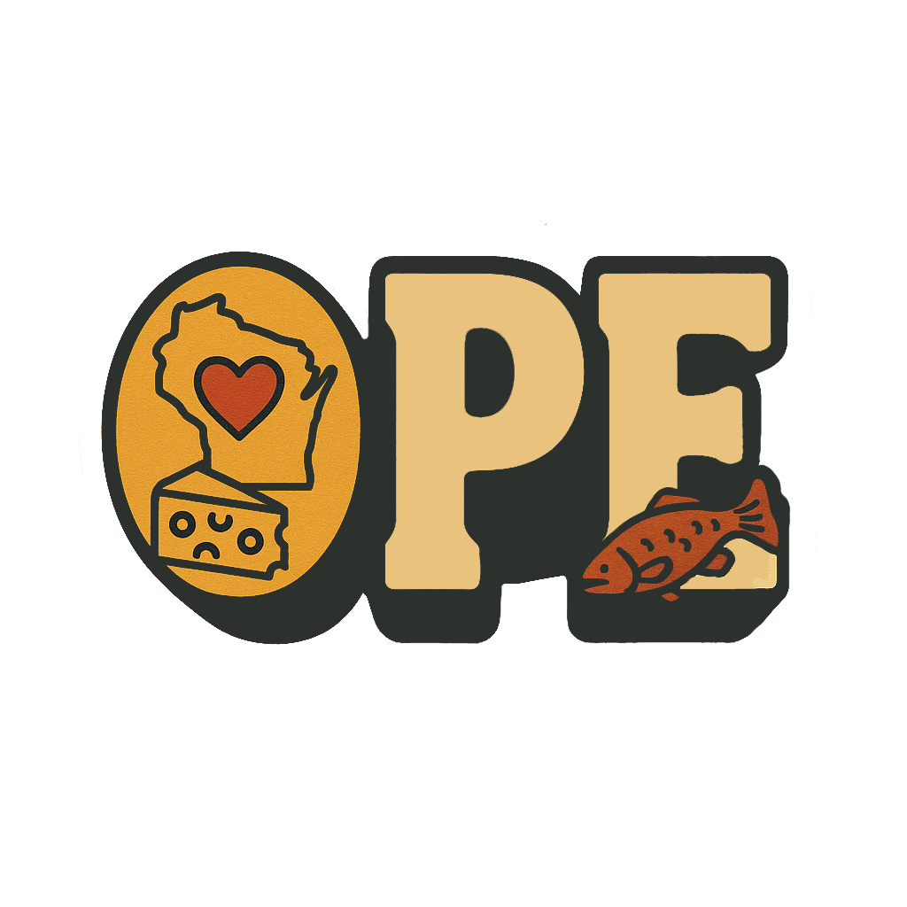 OPE - Wisconsin Vinyl Sticker – AdventureUs