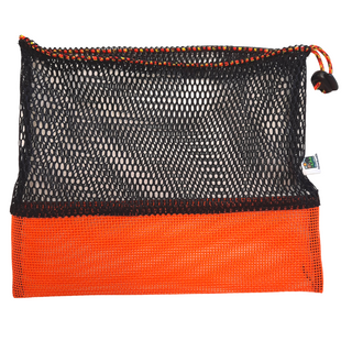 This mesh drawstring bag is the perfect accessory for all your nature walks, whether you're beachcombing or hiking in the woods.    Great for agate & rock hunting, foraging, beach glass collecting, sea shells, pinecones, and as a beachcomber tote. Large size is ideal for sand toys and swim suits Made with 90% Eco-friendly Upcycled Manufactory Leftover "Deadstock" Fabric Strong, durable bag to carry Agates, Yooperlites® rock or those gorgeous flat Lake Superior stones for stacking. 