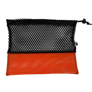 This mesh drawstring bag is the perfect accessory for all your nature walks, whether you're beachcombing or hiking in the woods.    Great for agate & rock hunting, foraging, beach glass collecting, sea shells, pinecones, and as a beachcomber tote. Large size is ideal for sand toys and swim suits Made with 90% Eco-friendly Upcycled Manufactory Leftover "Deadstock" Fabric Strong, durable bag to carry Agates, Yooperlites® rock or those gorgeous flat Lake Superior stones for stacking. 