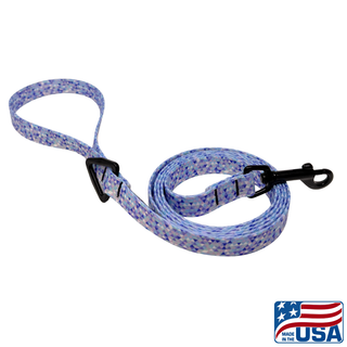 Grab your pup and hit the trail—outdoor adventures together are the ultimate stress-buster and friendship builder. This leash features rugged, heavy-duty webbing and hardware built to withstand every romp and ramble. Proudly crafted right here in Washburn, Wisconsin, it's gear you can trust for all your shared explorations.