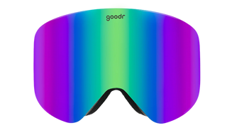 Goodr Snow G Goggles are perfect for the bunny slope bomber to the double black diamond daredevil!&nbsp;These goggles offer you anti-fog, anti-glare, full UV400 protection on the slopes with a comfortable, NO SLIP fit!