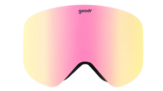 Goodr Snow G Goggles are perfect for the bunny slope bomber to the double black diamond daredevil!&nbsp;These goggles offer you anti-fog, anti-glare, full UV400 protection on the slopes with a comfortable, NO SLIP fit!