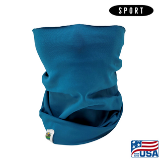 Look good and protect your neck and face from the cold and wind with a Neck Gaiter made in the USA by AdventureUs in Washburn Wisconsin. Made with high quality, pill-resistant Polartec® 200 Series fleece to keep adults and children warm and dry during cold weather and winter adventures. Neck warmers are a must-have addition to your cold weather layers.