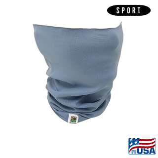 Protect your neck and face from the cold and wind with a soft, stretchy performance sport Neck Gaiter made in the USA by AdventureUs in Washburn Wisconsin.  Made with high quality, sustainably sourced material to keep you warm and dry during cold weather and winter adventures. Neck warmers are a must-have addition to your cold weather layers.