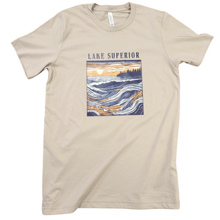 Sunset Lake Superior T-shirt