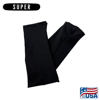 Super Snow Sleeves® Wrist Gaiters are a fun and functional wrist warmer that can be worn over or under jacket sleeves. These comfortable, unique wrist covers protect the gap between glove and jacket sleeves to keep the snow and cold out, so that you can focus on enjoying the outdoors. 

Super Snow Sleeves® are ideal for adults and kids 10 years and older.  This version is longer and wider than the Original Snow Sleeves®.