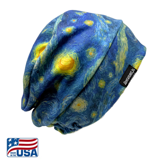 Crafted from ultra-soft, and stretchy Polartec® fleece, this stylish slouchy hat is cozy and perfect for all-activities

Handmade in Washburn, WI – Sewn by the team at AdventureUs, dedicated to high-quality, ethical textile production

Winter Wear – Warm and ultra soft this 7.5oz Polartec® fleece is perfect for winter activities with breathable and quick-drying properties that allow you to stay comfortable.