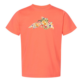 Toddler Lake Superior T-Shirt made from 100% cotton with bold Great Lake graphic, designed in Northern Wisconsin by AdventureUs.