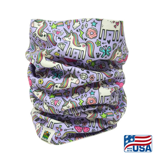 Look good and protect your neck and face from the cold and wind with a Neck Gaiter made in the USA by AdventureUs in Washburn Wisconsin. Made with high quality, pill-resistant Polartec® 200 Series fleece to keep adults and children warm and dry during cold weather and winter adventures. Neck warmers are a must-have addition to your cold weather layers.