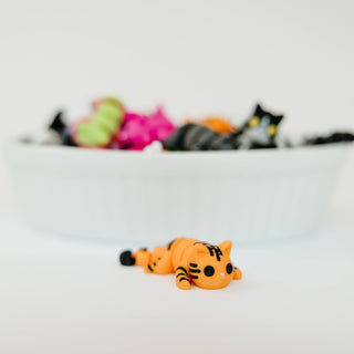 Tiny 3D Printed Pocket Cat Fidgets