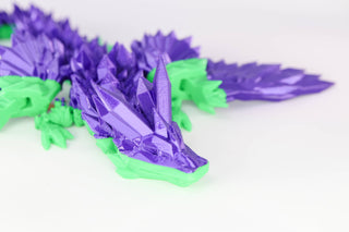 Medium 3D Printed Dragons with Wings – Assorted Colors