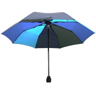EuroSCHIRM Light Trek Compact Trekking Umbrella: Reflective Black