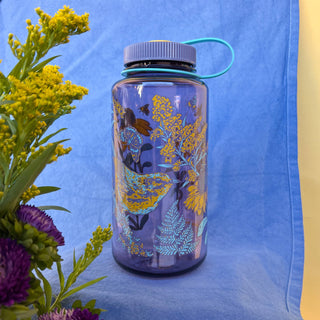 32oz Prairie Warbler, Wide Mouth Nalgene Water Bottle