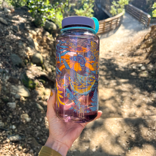 32oz Prairie Warbler, Wide Mouth Nalgene Water Bottle