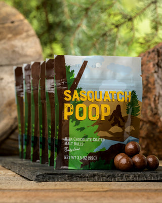 Sasquatch Poop (chocolate covered malt balls)