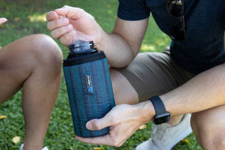 Nalgene 32oz W/M Bottle Insulated Sleeve, Blue/Green