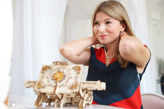 UGears Amber Box -Wooden 3D Puzzles - DIY